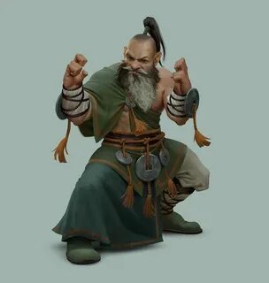 Dwarf Monk #art #artwork #artist #paint #character #characte