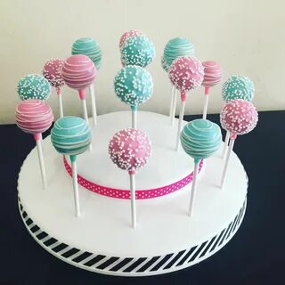 Moofy on Instagram: "Baby shower cake pops for one of my lov
