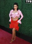 Kali Uchis Flaunts Her Sexy Tits & Legs at the 2021 Variety 