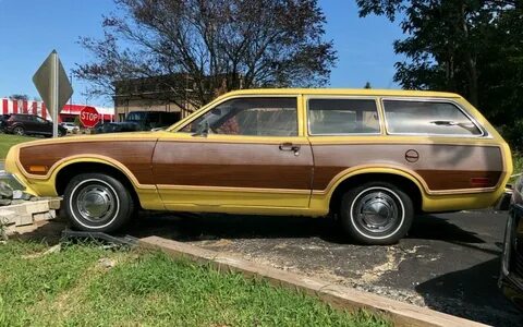 One-Owner 1977 Ford Pinto Squire Station Wagon Barn Finds