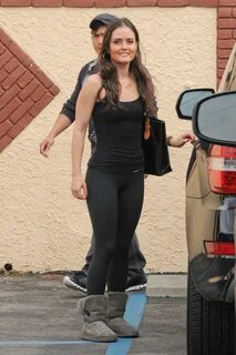 Danica McKellar Booty in Tights - DWTS Rehearsals in Hollywo