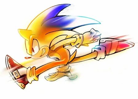 super by lujji on DeviantArt Sonic, Sonic art, Sonic the hed