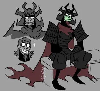 Samurai Jack AU- Paladin Aku - human form Samurai Jack Know 