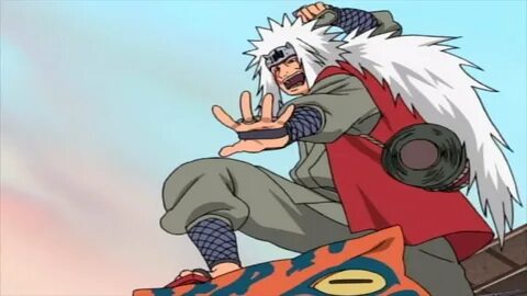 Naruto meets Jiraiya for the first time - YouTube