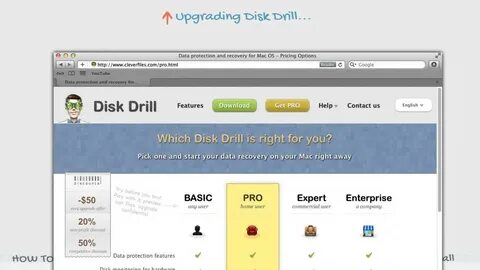 Disk Drill 2 : Upgrading Disk Drill Basic Video Tutorial #3 
