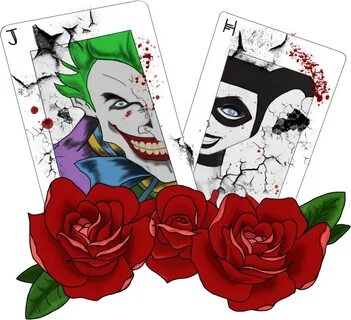 The Joker Harley Quinn Cards By Urianity On Deviantart - Har
