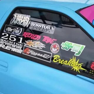 When stickers are life! #stickerlife #driftstickers #sticker