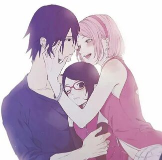 #Anime #Art #Naruto #Sasuke #Sakura #SasuSaku #Sarada in 202