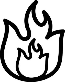 Fire Hand Drawn Flames Outlines Svg Png Icon Free Download (