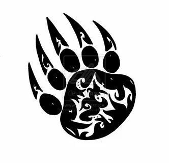 The Bear Claw by Rhosaucey on deviantART Tribal bear tattoo,