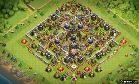 Copy Base Town Hall 11 TH11 Farm Base v116 With Link 11-2019