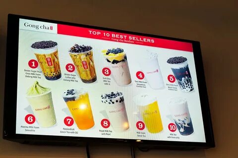 Gong Cha Best Drinks 2021 Best Selling Top 10 Drinks Gong Ch