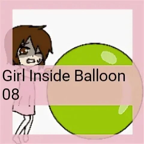 Girl Inside Balloon 08 - LINE stickers LINE STORE