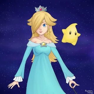 Random Kenzo в Твиттере: "I drew Rosalina from the Mario fra