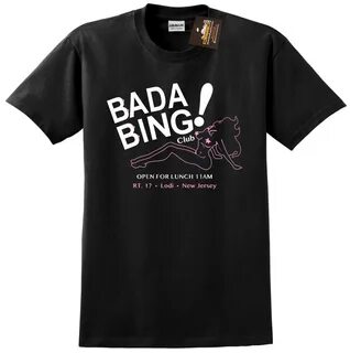 Мужская футболка с круглым вырезом Bada Bing Sopranos Класси