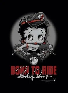 Boop - Born To Ride Digital Art by Brand A Pixels Merch