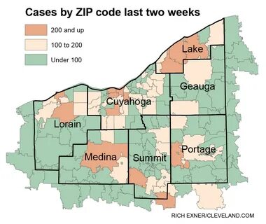 See new coronavirus case counts for every ZIP code in Ohio: 