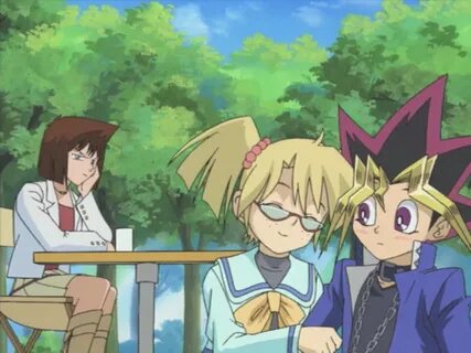 Yugioh Yugi and Rebecca Yugioh yami, Character art, Anime