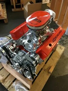 Двигатель 383 STROKER Motor CRATE ENGINE 440HP SBC WITH A/C 