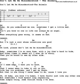 27++ The Animals Don T Let Me Be Misunderstood Lyrics Downlo