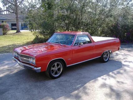 1965 Chevy El Camino with Ridler 645 Wheels
