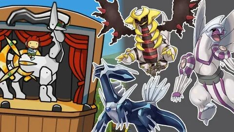 ARCEUS vs DIALGA PALKIA GIRATINA - SCRIBBLENAUTS - YouTube