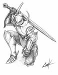 Knight On Horse Drawing Easy - Фото база