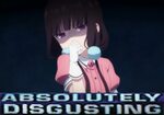 disgusted anime girl hoodie OFF-66
