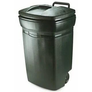 Product: Ace Trash Can, 32 Gallon, Red