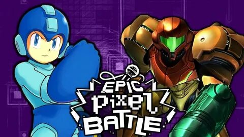 Samus Vs Megaman - EPIC PIXEL BATTLE EPB SAISON 1 - YouTube
