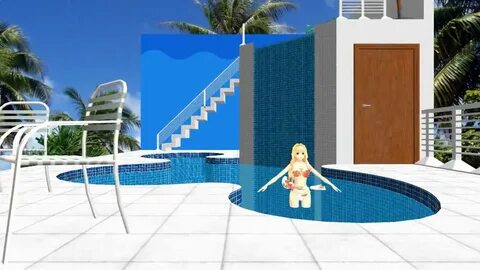 MMD New Stage)Pool(30 SUBS GIFT) - YouTube