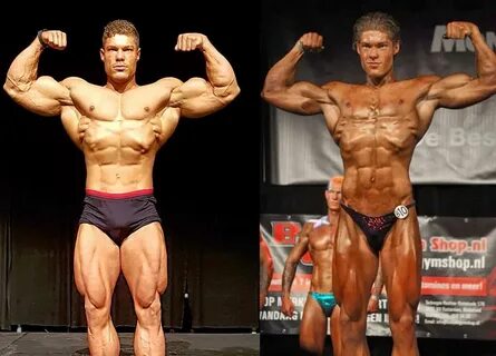 Wesley Vissers 4 year transformation, 30kg heavier, 2013 to 