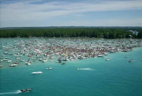 Torch Lake sandbar. Good times. The place to be 4th of July 