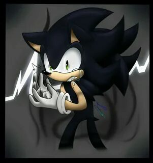 ◾ Dark Sonic ◾ Sonic The hedgehog ❤ Cómo dibujar a sonic, So