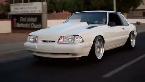 Slammed Foxbody Mustang ... Vortech Supercharged ... Trickfl