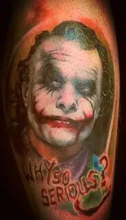 Heath ledger joker tattoo Joker tattoo, Hot tattoos, Tattoos