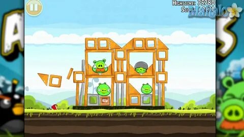 Angry Birds Mighty Hoax Level 4-13 - YouTube