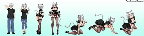 Catgirl Maid M Human - F Catgirl; MTF/TGTF - Patdarux - Imgu