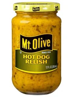 Hot Dog Relish Mt. Olive Pickles