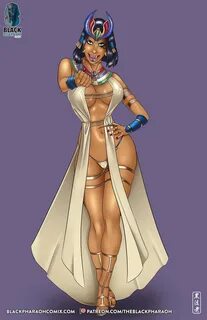 Egyptian- Queen - SFW - Black Pharaoh Comix