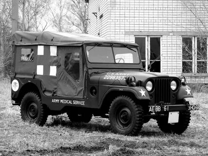 Willys M170 Jeep Ambulance 1953 года выпуска. Фото 1. VERcit