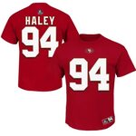 No. 94 Charles Haley San Francisco 49ers Majestic Hall of Fa