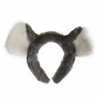 Plush Animal Ears DIY Headband Ears 2.5 Red Sherpa Craft Sup