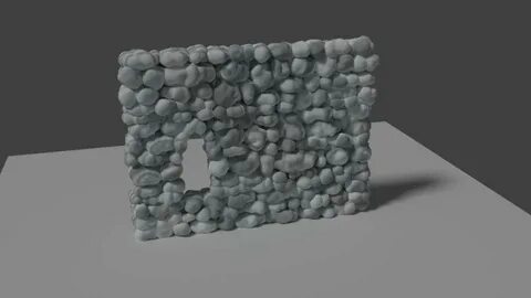 Procedural Rock Wall/Procedural Rock texture - Blender Tests