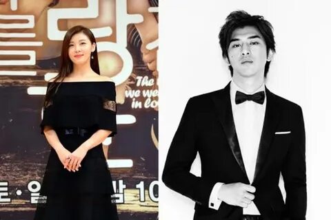 Chen Bolin Ha Ji Won : Actress Ha Ji Won and actor Bolin Che