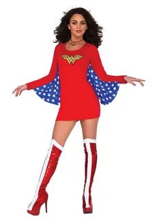 DFYM Wonder Woman Cosplay Costume for Women Justice Adult Ca