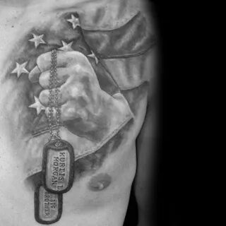 50 Fallen Soldier Tattoo Designs For Men - Memorial Ideas So