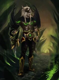 ArtStation - Demon Hunter, Oxana Reshetina World of warcraft