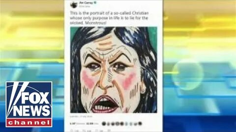 Sarah Sanders is the subject of a Jim Carrey painting - YouT