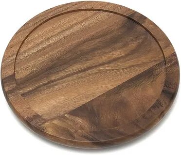 Vintage wooden lazy susan